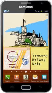 Смартфон Samsung Galaxy Note GT-N7000 Blue - Бердск